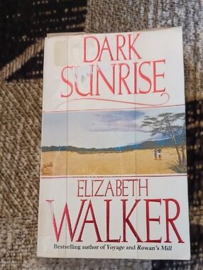 $4 Add-on "Dark Sunrise" by Elizabeth Walker - Paperback Book